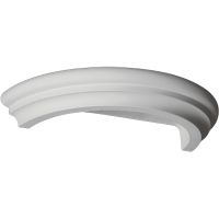 Полукольцо Европласт 1.15.300 147x45x295 мм — фото 1, Колонны