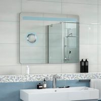 Зеркало Континент Fibra 1000х700 ЗЛП955 с подсветкой с сенсорным выключателем — фото 9, Зеркала в ванную комнату