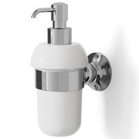 Товар: Дозатор для жидкого мыла Devon&Devon New York NY130CR Хром Белый - фото 2 Дозатор для жидкого мыла Devon&Devon New York NY130CR Хром Белый — фото 2, Дозаторы