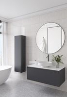 Товар: Тумба под раковину Boheme Armadi Art Quatro 1 100 790-M1-100-A-A подвесная Антрацит профиль Антрацит - фото 6 Тумба под раковину Boheme Armadi Art Quatro 1 100 790-M1-100-A-A подвесная Антрацит профиль Антрацит — фото 6, Мебель для ванной