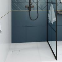 Душевой поддон из искусственного камня Excellent Lavano 140x90 BREX.1103.140.090.WHN Белый — фото 5, Душевые поддоны