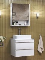 Тумба под раковину Vigo Urban 60 tp.URB.60.2Y подвесная Белая — фото 5, Мебель для ванной