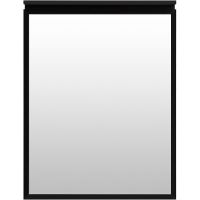 Зеркало Allen Brau Priority 60 1.31013.BB с подсветкой Черный браш — фото 2, Мебель для ванной