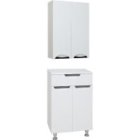 Товар: Подвесной шкаф Runo Барселона 50 УТ000002340 Белый - фото 3 Подвесной шкаф Runo Барселона 50 УТ000002340 Белый — фото 3, Мебель для ванной