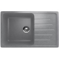 Кухонная мойка Ulgran Classic U-400-342 Графит — фото 1, Кухонные мойки