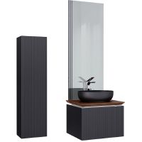 Зеркало Jorno Strong 57 Str.02.57/P/A с подсветкой с бесконтактным выключателем — фото 2, Зеркала в ванную комнату