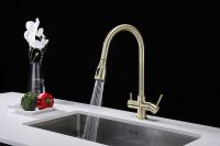 Смеситель для кухни Paulmark Lange La214212-BR Бронза — фото 5, Смесители для кухни