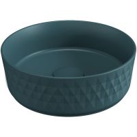 Раковина-чаша Allen Brau Fantasy Romb 36 4.11033.PT Петроль — фото 1, Раковины