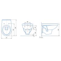 Товар: Комплект унитаза с инсталляцией Rosa Рио 4610119204082 с сиденьем Микролифт и клавишей смыва Хром - фото 4 Комплект унитаза с инсталляцией Rosa Рио 4610119204082 с сиденьем Микролифт и клавишей смыва Хром — фото 4, Комплекты унитаз + инсталляция