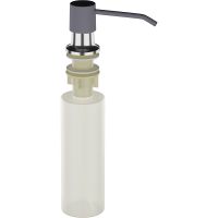 Дозатор для моющего средства Ulgran Quartz UQ 01-05 Бетон — фото 1, Дозаторы для кухонных моек