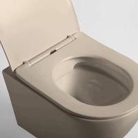 Товар: Унитаз Vincea Globo VT1-14SMC подвесной Капучино матовый с сиденьем Микролифт - фото 5 Унитаз Vincea Globo VT1-14SMC подвесной Капучино матовый с сиденьем Микролифт — фото 5, Подвесные унитазы