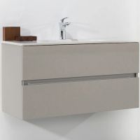 Тумба под раковину Boheme Armadi Art Vallessi 120 837-120-C mat подвесная Кашемир матовый — фото 1, Мебель для ванной