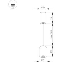 Товар: Подвесной светильник Arlight Elementa 032777 Белый - фото 6 Подвесной светильник Arlight Elementa 032777 Белый — фото 6, Подвесные светильники