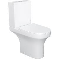 Унитаз компакт Damixa Skyline DX35C8600SC с бачком и сиденьем Микролифт — фото 1, Напольные унитазы