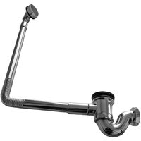 Слив-перелив Pucsho Diamant Хром — фото 1, Сливы-переливы