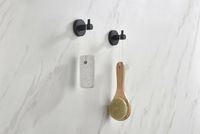 Крючок Schein Kahlo 9111MB Черный матовый — фото 3, Крючки для полотенец