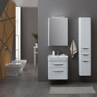 Тумба с раковиной Aquanet Виченца 60 212665 Белая — фото 8, Тумбы с раковиной