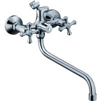 Смеситель для ванны Gappo G2246 универсальный Хром — фото 1, Смеситель для ванны