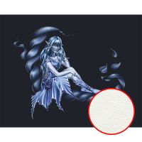 Фреска детская Ortograf Детские 20931 Фактура флок FLK Флизелин (3,4*2,7) Черный/Голубой, Люди — фото 1, Фрески