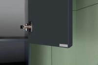 Товар: Шкаф пенал Allen Brau Infinity 35 R 1.21009.AM подвесной Антрацит матовый - фото 12 Шкаф пенал Allen Brau Infinity 35 R 1.21009.AM подвесной Антрацит матовый — фото 12, Мебель для ванной