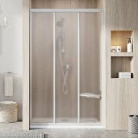Душевая дверь Ravak Supernova ASDP3-80 00V40UR2ZG профиль Сатин стекло Grape — фото 2, Раздвижные душевые двери