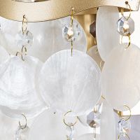 Товар: Настенный светильник Artelamp Pipirima A4065AP-2SG Белый Золото матовое - фото 2 Настенный светильник Artelamp Pipirima A4065AP-2SG Белый Золото матовое — фото 2, Светильники