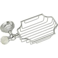 Товар: Полка корзина Migliore Cristalia 16813 Хром с кристаллом Swarovski - фото 2 Полка корзина Migliore Cristalia 16813 Хром с кристаллом Swarovski — фото 2, Полки для ванной и душа