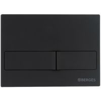 Клавиша смыва Berges Novum L5 040015 Черная — фото 1, Кнопки смыва