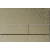 Клавиша смыва Tece Square II 9240843 для унитаза Brushed Nickel — фото 1, Комплектующие для душевого оборудования