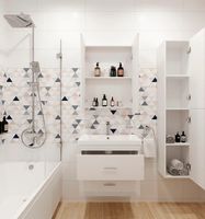 Товар: Зеркальный шкаф DIWO Ростов 60 СО-Ро04060-011 Белый - фото 5 Зеркальный шкаф DIWO Ростов 60 СО-Ро04060-011 Белый — фото 5, Мебель для ванной