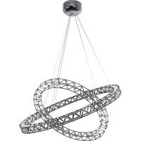 Подвесной светильник Divinare Galassia 1030/02 SP-144 Хром — фото 1, Подвесные светильники