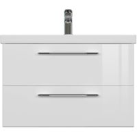 Товар: Тумба под раковину Cersanit Lara 70 64135 подвесная Белая - фото 2 Тумба под раковину Cersanit Lara 70 64135 подвесная Белая — фото 2, Тумбы под раковину