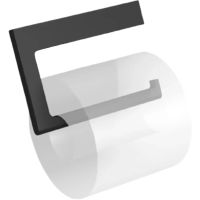 Держатель туалетной бумаги Langberger Black Edition 38043A-BP Черный матовый — фото 1, Держатели туалетной бумаги