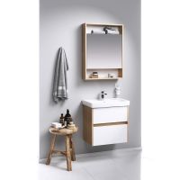 Тумба под раковину Aqwella Сити Т6м/DB 60 CI0106DB Дуб балтийский — фото 2, Мебель для ванной