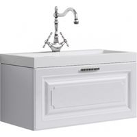 Тумба под раковину Aqwella 5 Stars Империя 80 Emp.01.08/W подвесная Белая — фото 1, Тумбы под раковину