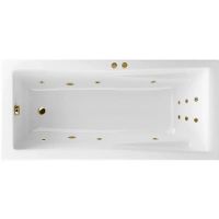 Акриловая ванна Excellent Palace 170x75 WAEX.PAL17.LINE.BR с гидромассажем — фото 1, Ванны
