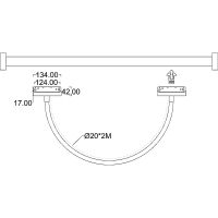 Товар: Трековый светильник Crystal Lux Space CLT 0.33 018 24W BL 4000K Белый Черный - фото 3 Трековый светильник Crystal Lux Space CLT 0.33 018 24W BL 4000K Белый Черный — фото 3, Трековые светильники