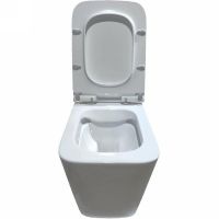 Унитаз Ceruttispa Maiella Aria MW CT9164 подвесной Белый матовый с сиденьем Микролифт — фото 3, Подвесные унитазы