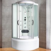 Душевая кабина River Temza 100x100 МТ 10000001270 с поддоном — фото 1, Душевые кабины