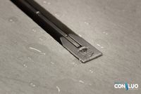 Душевой лоток Pestan Confluo Slim Line 550+ 13100026 с решеткой Хром матовый — фото 2, Душевые лотки