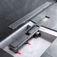 Душевой лоток AM.PM PrimeFlow 70 W02SC-U11-070-04SB с решеткой Хром матовый / под плитку Tile — фото 18, Душевые лотки