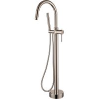 Смеситель для ванны Boheme Uno 469-NB Никель брашированный — фото 1, Смесители