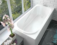 Ванна из искусственного камня Эстет Альфа 170х75 ФР-00001751 без гидромассажа — фото 4, Ванны из искусственного камня