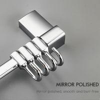 Товар: Вешалка для полотенец Frap F18 F1815-4 Хром - фото 4 Вешалка для полотенец Frap F18 F1815-4 Хром — фото 4, Крючки для полотенец