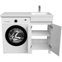 Товар: Тумба с раковиной Iddis Optima Home 110 R OPH11RDi95K Белый - фото 3 Тумба с раковиной Iddis Optima Home 110 R OPH11RDi95K Белый — фото 3, Тумбы с раковиной