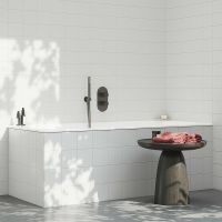 Смеситель для душа Ravak Espirit ES 063.20GB.O2 X070323 с термостатом Графит — фото 2, Смеситель для душа