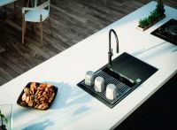 Кухонная мойка Alveus Granital Cadit 20 Beige G55 790x500 1132024 Бежевая — фото 5, Кухонные мойки