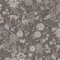 Обои LOYMINA British Style Forest Винил на флизелине (1*10,05) Коричневый, Цветы/Животные арт-BRIT3 010 — фото 1, Обои для стен