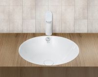 Раковина WeltWasser Deilbach 6028 43 10000004602 Белый глянец — фото 3, Раковины встраиваемые снизу