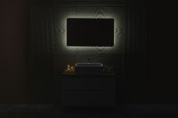 Зеркало Silver Mirrors Incanto 60 LED-00002558 с подсветкой Золото с бесконтактным выключателем и диммером — фото 15, Зеркала в ванную комнату